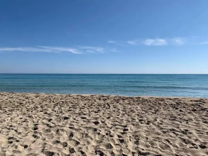 spiaggia di Mondello mare